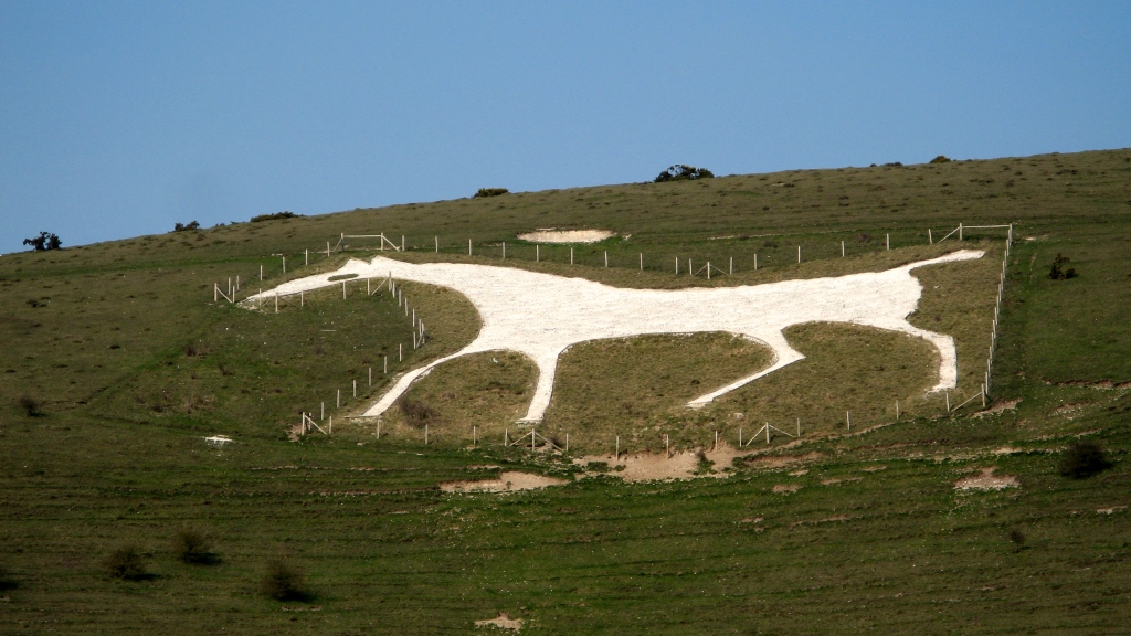 Slider Alton White Horse