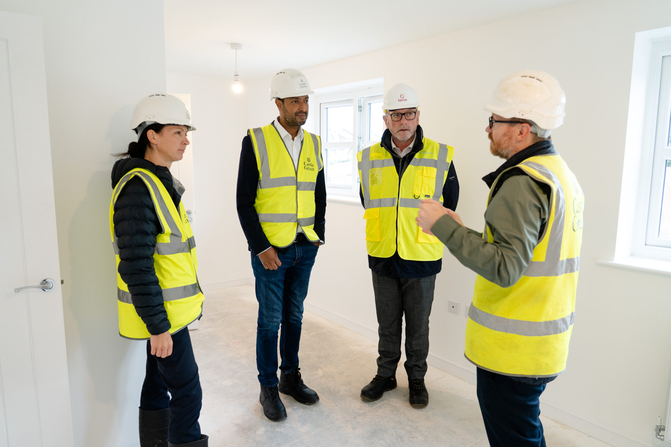 Congleton Housing Development Passes Halfway Mark as Homes England Visits The Oaks